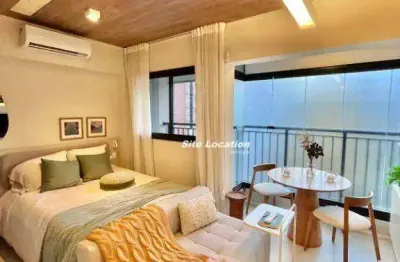 Apartamento com 1 quarto à venda na Rua Vieira de Morais, Campo Belo, São Paulo, 29 m2 por R$ 450.000