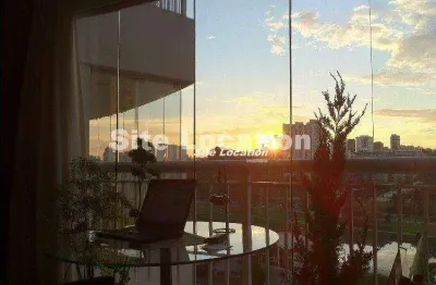 Apartamento com 1 quarto à venda na rua sansão alves dos santos, brooklin, são paulo, 54 m2 por r$ 1.050.000