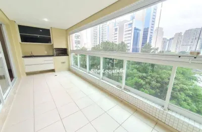 Apartamento com 3 quartos para alugar na rua bacaetava, brooklin, são paulo, 124 m2 por r$ 10.000