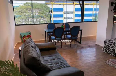 Apartamento com 1 quarto para alugar na rua luís góis, mirandópolis, são paulo, 60 m2 por r$ 2.350