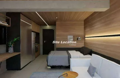 Apartamento com 1 quarto para alugar na Avenida Santo Amaro, Brooklin, São Paulo, 29 m2 por R$ 3.200