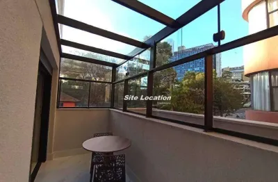 Apartamento com 1 quarto para alugar na rua doutor melo alves, jardins, são paulo, 19 m2 por r$ 2.200