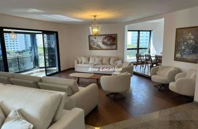 Apartamento com 3 quartos para alugar na Avenida Jandira, Moema, São Paulo, 200 m2 por R$ 14.900