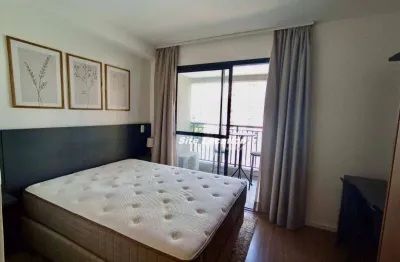Apartamento com 1 quarto para alugar na Avenida Padre Antônio José dos Santos, Brooklin, São Paulo, 29 m2 por R$ 3.332