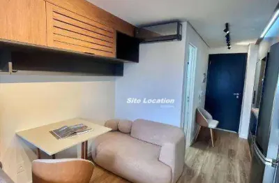 Apartamento com 1 quarto para alugar na Rua Godói Colaço, Brooklin, São Paulo, 24 m2 por R$ 3.300