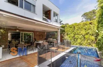 Casa em condomínio fechado com 4 quartos à venda na rua laplace, 500, brooklin paulista, são paulo, 620 m2 por r$ 7.900.000