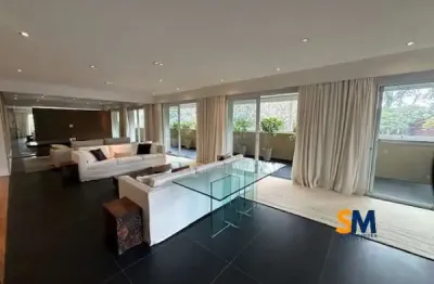 Apartamento com 4 quartos para alugar na rua afonso braz, 20, vila nova conceição, são paulo, 370 m2 por r$ 40.000