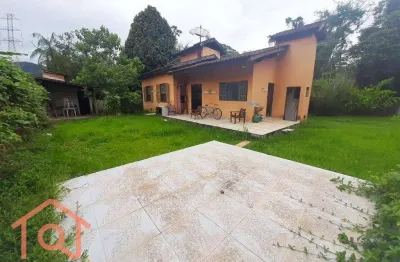 Casa com 3 dormitórios à venda, 602 m² por r$ 890.000,00 - sertão do cambury - são sebastião/sp