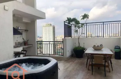 Cobertura com 3 dormitórios à venda, 171 m² por r$ 1.570.000,00 - tatuapé - são paulo/sp