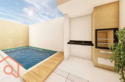 Casa à venda, 220 m² por r$ 1.490.000,00 - embaré - santos/sp