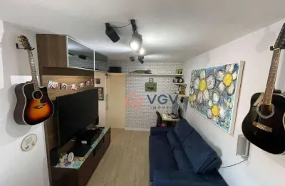Apartamento com 2 dormitórios à venda, 50 m² por r$ 365.000,00 - vila guarani (zona sul) - são paulo/sp