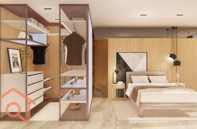 Studio à venda, 27 m² por r$ 650.000,00 - campo belo - são paulo/sp