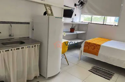 Kitnet para alugar, 35 m² por r$ 2.300,00/mês - mirandópolis - são paulo/sp