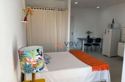 Kitnet para alugar, 35 m² por r$ 2.200,00/mês - mirandópolis - são paulo/sp