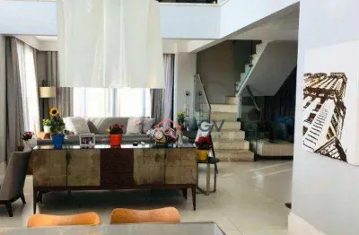 Cobertura com 3 dormitórios à venda, 270 m² por r$ 5.000.000,00 - indianópolis - são paulo/sp