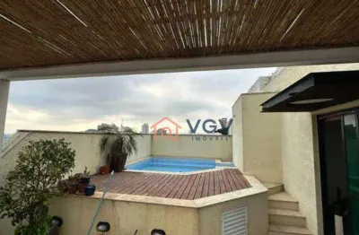 Cobertura com 3 dormitórios à venda, 182 m² por r$ 2.499.000,00 - vila clementino - são paulo/sp