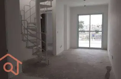 Apartamento duplex com 2 dormitórios à venda, 90 m² por r$ 460.000,00 - centro - diadema/sp
