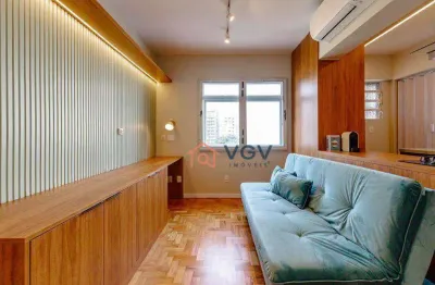 Apartamento com 1 dormitório à venda, 55 m² por r$ 800.000,00 - itaim bibi - são paulo/sp