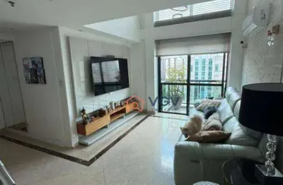 Apartamento duplex à venda, 120 m² por r$ 2.385.000,00 - moema - são paulo/sp