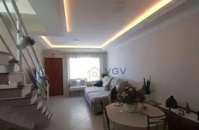 Sobrado com 3 dormitórios à venda, 121 m² por r$ 850.000,00 - vila guarani (zona sul) - são paulo/sp