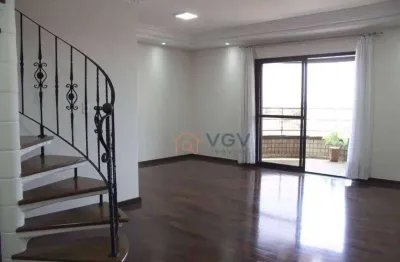 Venda cobertura duplex 320m 3 suites 4 vagas piscina no apto churrasqueira ,predio lazer completo