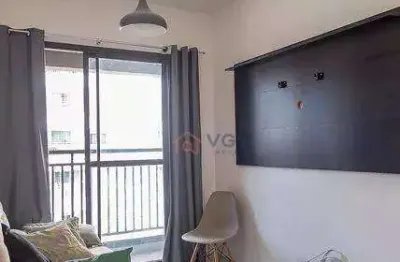 Apartamento 1 dormitório, 33 m² - venda por r$ 350.000 ou aluguel por r$ 3.355/mês - jardim prudência - são paulo/sp