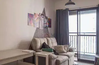 Apartamento 1 dormitório, 33 m² - venda por r$ 350.000 ou aluguel por r$ 3.355/mês - jardim prudência - são paulo/sp