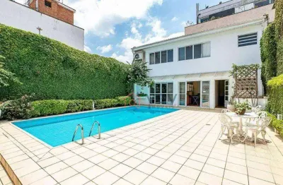 Espetacular casa 4 quartos, suite, 4 vagas, piscina, quintal - brooklin