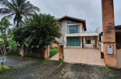 Sobrado com 3 dormitórios à venda, 239 m² com edícula por r$ 900.000 - morada da praia - bertioga/sp