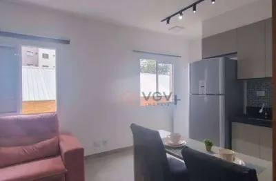 Studio com 1 dormitório para alugar, 32 m² por r$ 2.800,00/mês - vila monte alegre - são paulo/sp