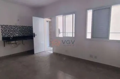 Studio com 1 dormitório para alugar, 24 m² por r$ 2.350,00/mês - vila monte alegre - são paulo/sp