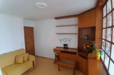 Apartamento mobiliado ,inclusive com eletrodomésticos  pronto para morar- 1 dormitório com garagem.