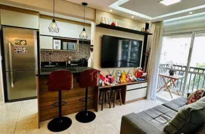 Apartamento com 2 dormitórios à venda, 61 m² por r$ 535.000,00 - interlagos - são paulo/sp