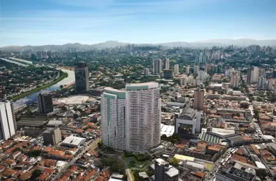 Sala comercial / nova para venda em são paulo, pinheiros, 1 dormitório, 1 banheiro, 2 vagas