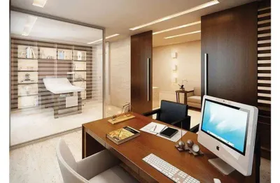 Sala comercial para venda em são paulo, santo amaro, 1 banheiro, 1 vaga