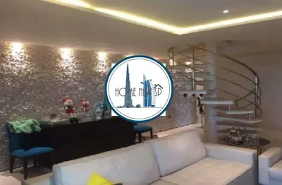 Cobertura duplex para venda em são paulo, chácara califórnia, 3 dormitórios, 3 suítes, 5 banheiros, 3 vagas