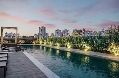 Apartamento para venda em são paulo, santo amaro, 2 dormitórios, 1 suíte, 2 banheiros, 1 vaga