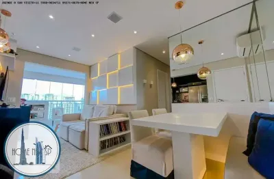 Apartamento para venda em são paulo, tatuapé, 2 dormitórios, 1 suíte, 2 banheiros, 1 vaga