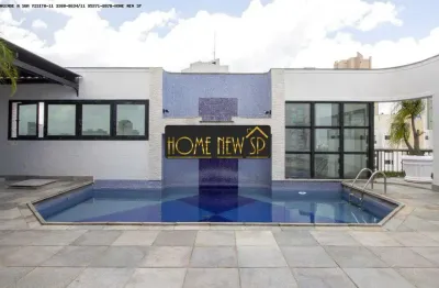 Cobertura duplex para venda em são paulo, jardim anália franco, 5 dormitórios, 5 suítes, 6 banheiros, 7 vagas