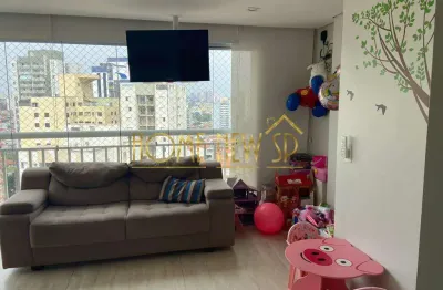 Apartamento para venda em são paulo, chácara inglesa, 2 dormitórios, 1 suíte, 3 banheiros, 1 vaga