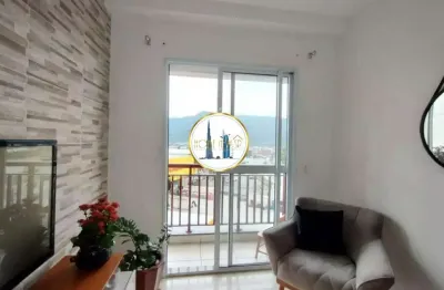 Apartamento para venda em santos, castelo, 2 dormitórios, 1 banheiro, 1 vaga