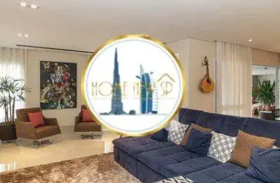 Apartamento para venda em são paulo, chácara califórnia, 4 dormitórios, 3 suítes, 5 banheiros, 4 vagas