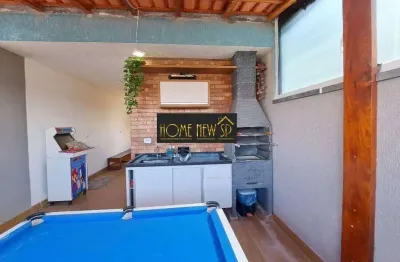 Casa em condomínio para venda em são paulo, vila ré, 2 dormitórios, 2 suítes, 3 banheiros, 2 vagas