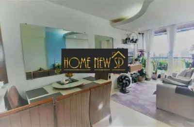 Apartamento para venda em são paulo, vila do castelo, 2 dormitórios, 1 suíte, 2 banheiros, 2 vagas