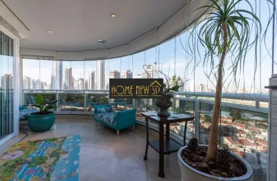 Apartamento para venda em são paulo, jardim anália franco, 4 dormitórios, 4 suítes, 5 banheiros, 4 vagas