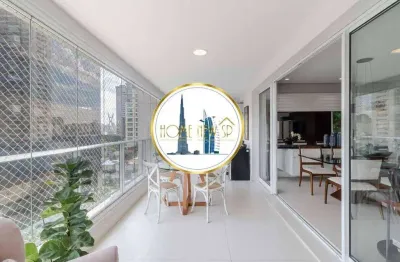 Apartamento para venda em são paulo, cidade monções, 3 dormitórios, 3 suítes, 5 banheiros, 2 vagas