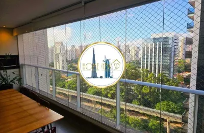 Apartamento para venda em são paulo, cidade monções, 3 dormitórios, 3 suítes, 5 banheiros, 2 vagas