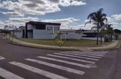Terreno em condomínio fechado à venda no Residencial Tamboré, Bauru 