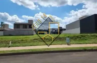 Terreno em condomínio fechado à venda no Samambaia Parque Residencial, Bauru 