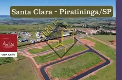 Terreno à venda no Residencial Santa Clara, Piratininga 